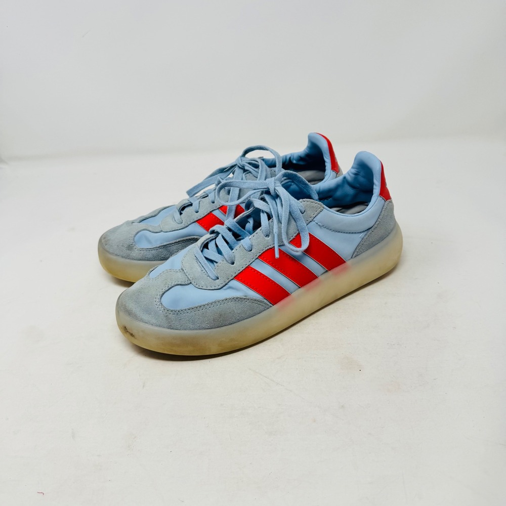 Adidas Gazelle Indoor Sneakers‎ Blue Red 7.5 Retro Sporty Athleisure Coastal
